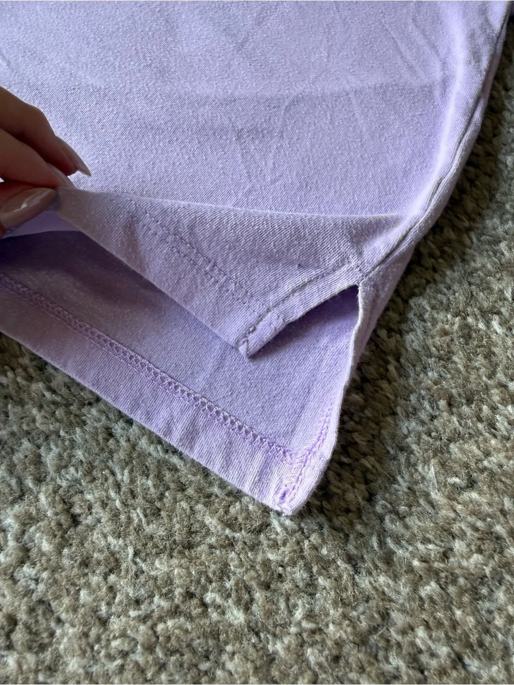 Lilac Butterfly Tee and Shorts Set